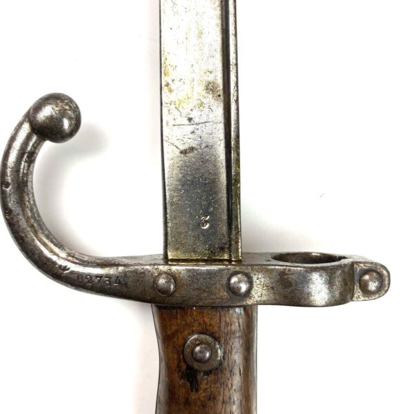 French Model 1874 Gras Bayonet, Tulle, June 1882 - Image 3