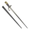 French Model 1874 Gras Bayonet, Steyr 1878