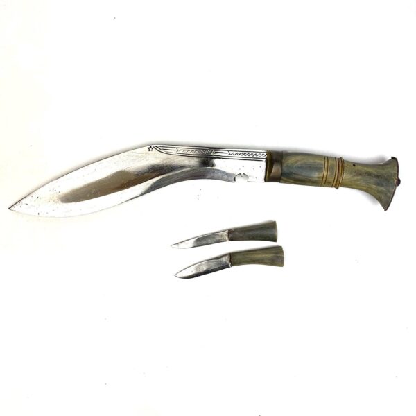 Kukri Knife Complete with Scabbard and Knives - Image 5