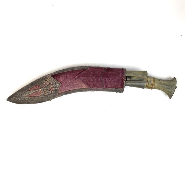 Kukri Knife Complete with Scabbard and Knives - Image 3