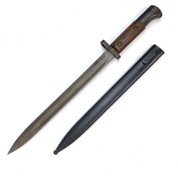 Czechoslovakian Post-War Mauser Vz. 24 Bayonet in Scabbard