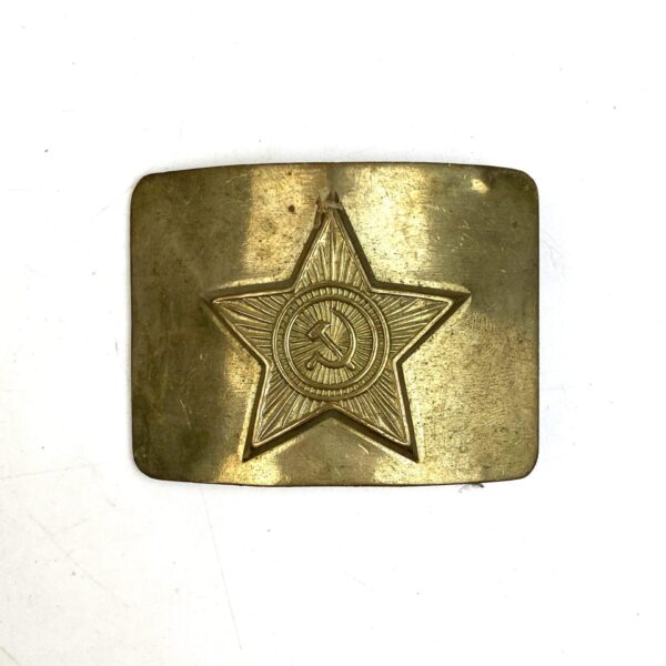 Soviet Russian Army Hammer and Sickle Star Badge Buckle
