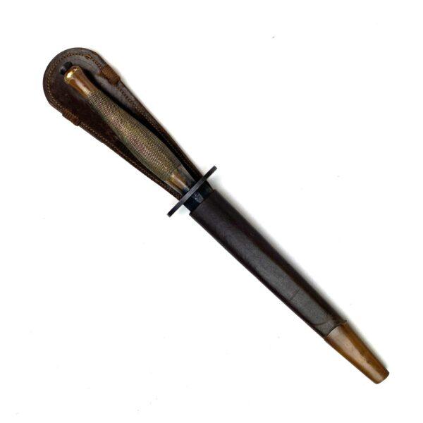 Original British 2nd Pattern Fairbairn-Sykes Commando Knife in Scabbard - Image 10