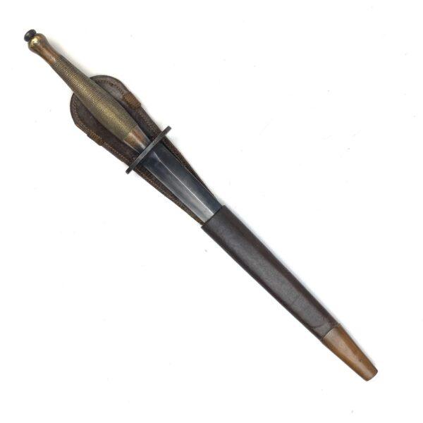 Original British 2nd Pattern Fairbairn-Sykes Commando Knife in Scabbard - Image 7