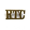 Royal Tank Corps (1923-1939 Pattern) Shoulder Title