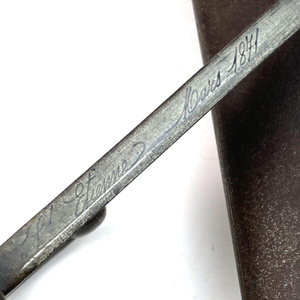 French M1866 Chassepot Bayonet w/ Scabbard (St. Etienne, 1871) - Image 6