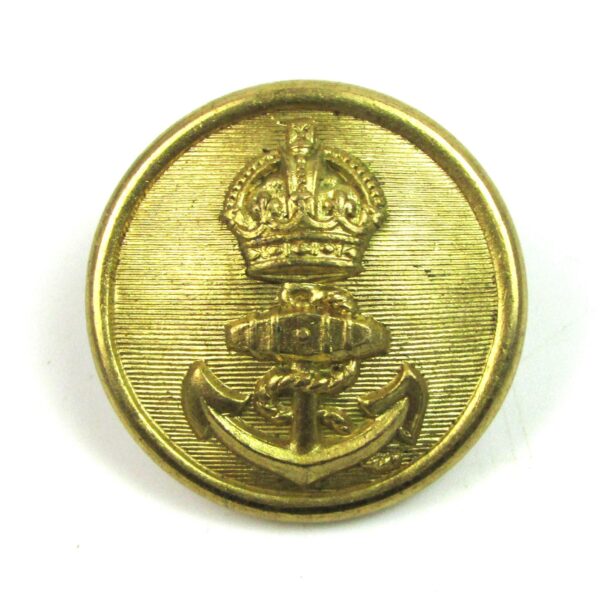 Royal Navy Button (28mm), King's Crown