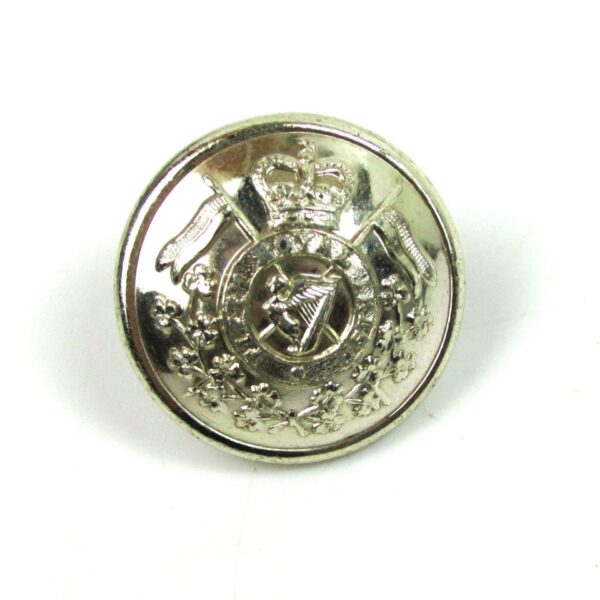 5th Royal Irish Lancers Anodised Button (26mm), Queen's Crown