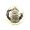 Royal Army Ordnance Corps Anodised Button (25mm), King's Crown