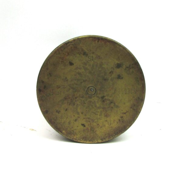 Imperial German 7.7cm x 229mm Brass Shell Case Vase - Image 2