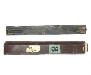 British Alidade Mk. II Range Finder Sight Rule in Case