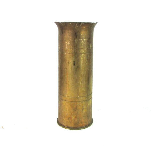 British 25 Pounder Brass Shell Case Vase