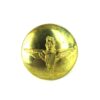 British Parachute Regiment Brass Button, Queen's Crown (19mm)