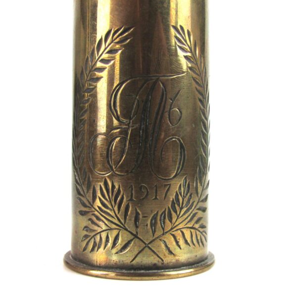 French Naval 37mm 1pdr Inert Trench Art Round - Image 2