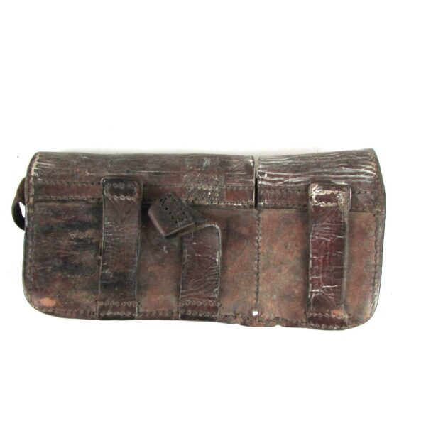French M1935 Leather Ammo Pouch - Image 2