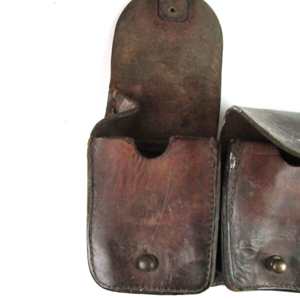 French M1935 Leather Ammo Pouch - Image 3