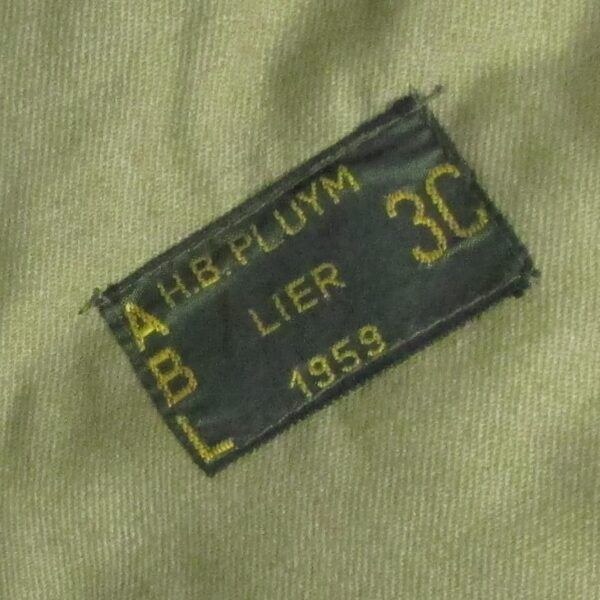 Belgian Battle Dress Tunic, Dated 1959 - Image 5