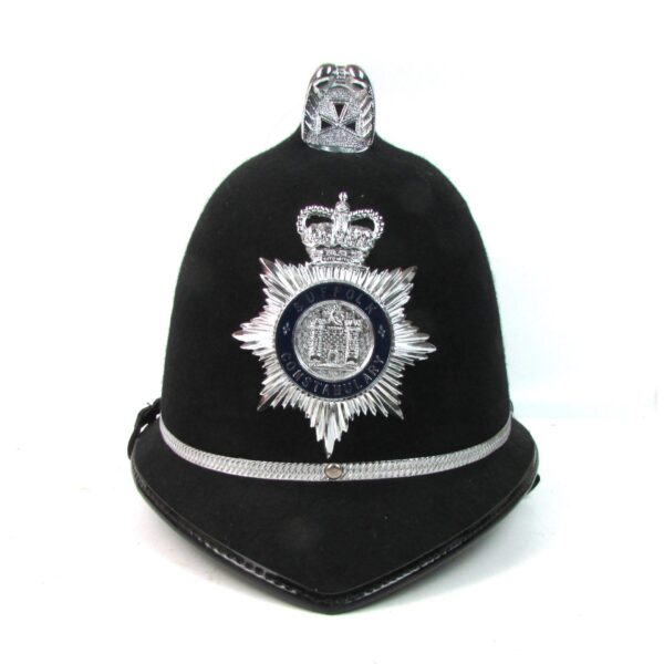 Suffolk Constabulary Police Helmet, Queen's Crown