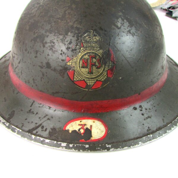 British National Fire Service Brodie Helmet Mk II - Image 5