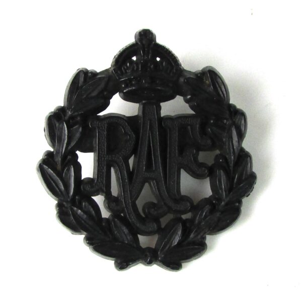 Royal Air Force Plastic Economy Cap Badge, King's Crown