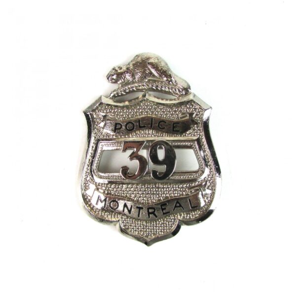 Obsolete Montreal Police Pin Badge