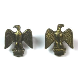 Essex Regiment (Post 1954 Pattern) Officer's Brass Collars, Pair