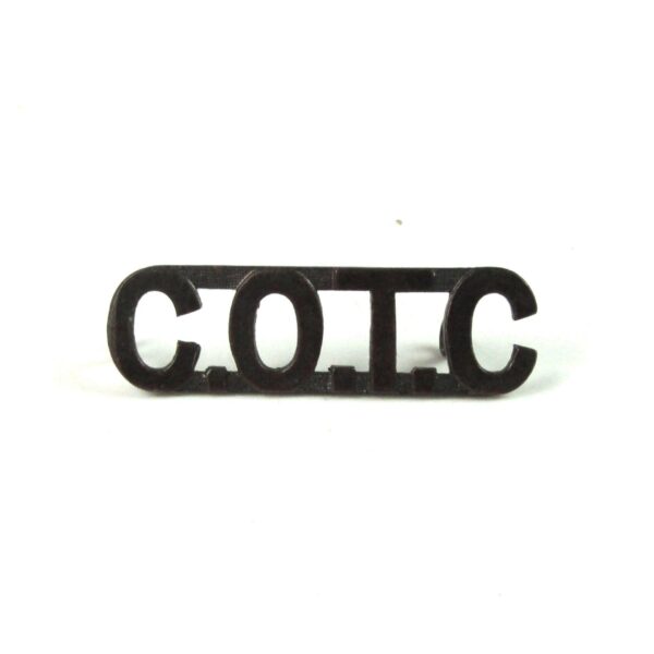 Canadian Officer Training Corps Brass Shoulder Title