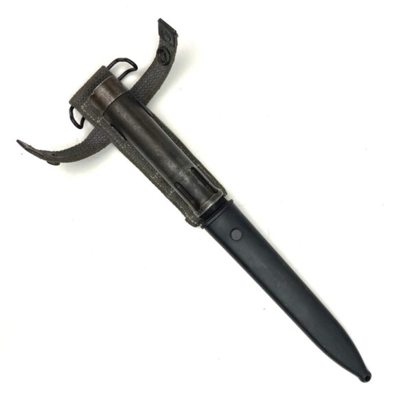 South African FN-FAL R1 Socket Bayonet in Plastic Scabbard - Image 4