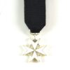 Order Of St. John Miniature Medal - Grace, Commander & Officer