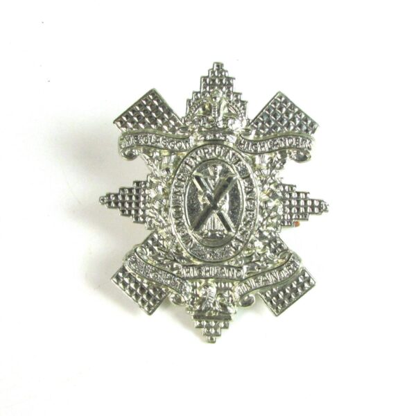 2nd Battalion (Glasgow Highlanders), Highland Light Infantry Cap Badge, King's Crown, Restrike
