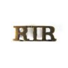 Royal Irish Rifles (RIR) Shoulder Title