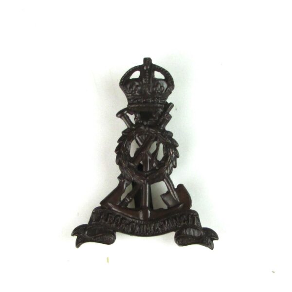 Pioneer Corps Officer's Service Dress (1939-49 Pattern) Cap Badge, King's Crown