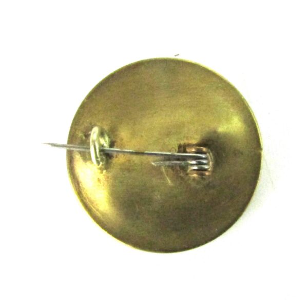 WW1-Era Machine Gun Corps Enamel and Pearl Sweetheart Brooch - Image 2