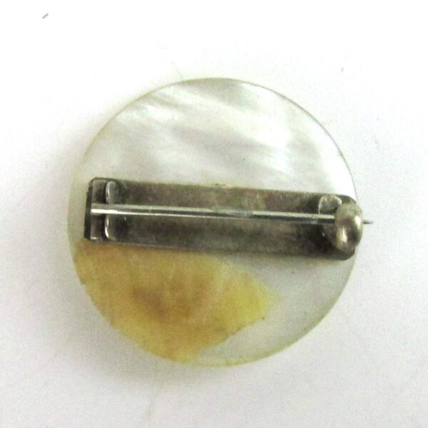 Royal Air Force Mother of Pearl Lapel Badge, King's Crown - Image 2