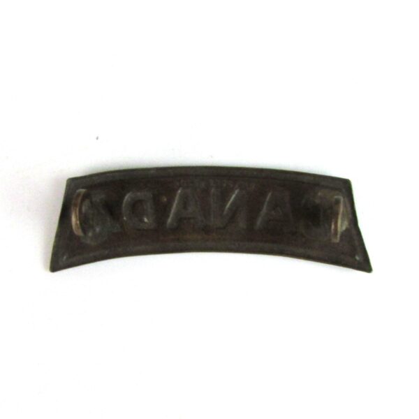 WW1 Canadian Army Shoulder Title, Boden Bros 1915 - Image 2