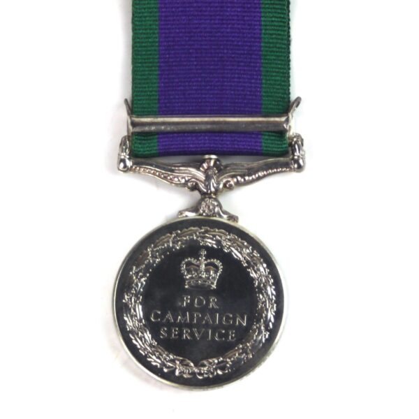 General Service Medal 1962 Borneo, Royal Army Service Corps, Driver PG Aldous - Image 2