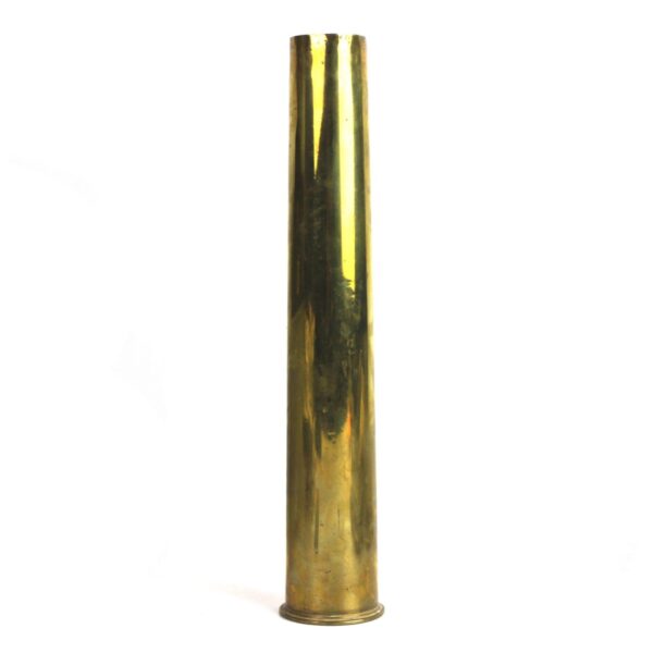 British 2 Pounder No. II Brass Shell Case, Dated 1941