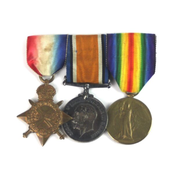 First World War Trio, Army Service Corps, Private Arthur E Dingle