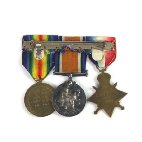First World War Trio, Army Service Corps, Private Arthur E Dingle - Image 2