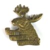 4th Canadian Mounted Rifles Regiment Cap Badge, Original