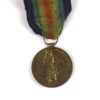 Victory Medal, 6th Battalion King's Royal Rifle Corps, Private Albert H. Poole (Wounded)