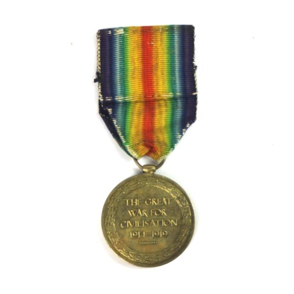 Victory Medal, Private William Antoleen Stafford, Army Service Corps - Image 2
