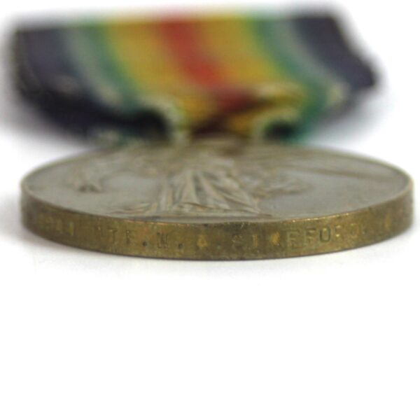 Victory Medal, Private William Antoleen Stafford, Army Service Corps - Image 3