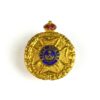 Rifle Brigade Gilt and Enamel Lapel Badge