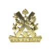 Pretoria Highlanders (Post-1953 Pattern) White Metal Collar Badge, Single