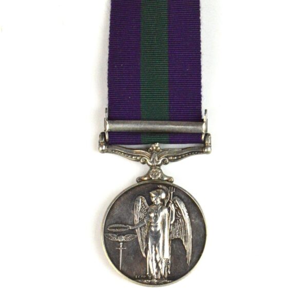 General Service Medal (1918) Arabian Peninsula, Royal Army Ordnance Corps, Pte D Briggs (Duplicate Medal) - Image 2