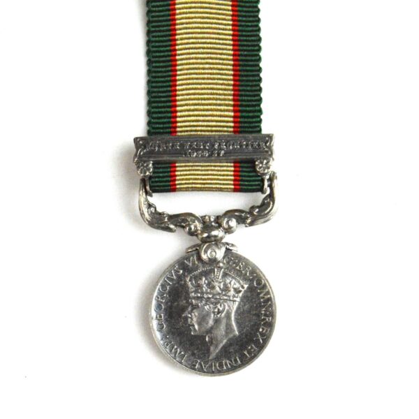 Contemporary India General Service 1936-1939 Miniature Medal w/ 1936-37 Clasp