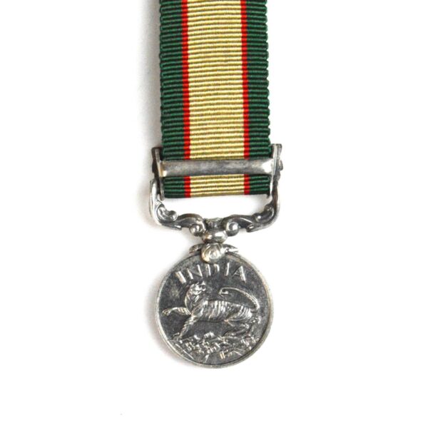 Contemporary India General Service 1936-1939 Miniature Medal w/ 1936-37 Clasp - Image 2