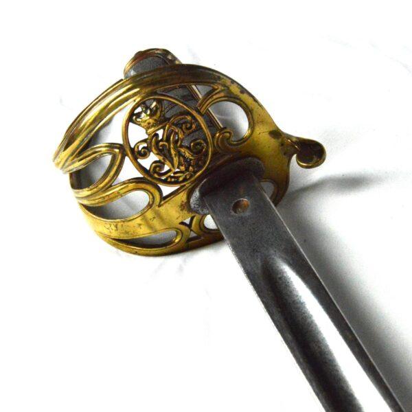 British Victorian 1845 Pattern Infantry Officer's Sword - Image 6
