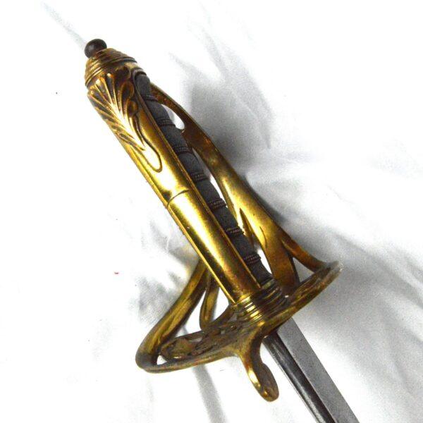 British Victorian 1845 Pattern Infantry Officer's Sword - Image 5